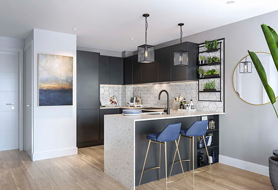 Horlicks Quarter Urban Grey Kitchen