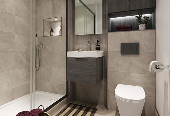 An interior Bathroom image from the The Maltings at Horlicks Quarter