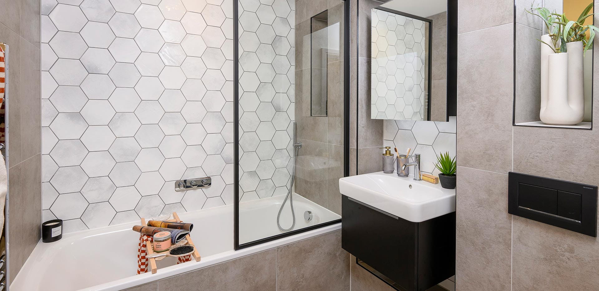 An interior Bathroom image at the Urban Houses at Horlicks Quarter