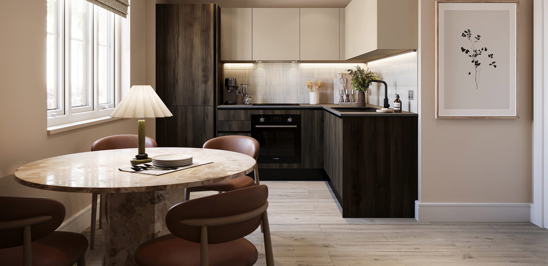 Berkeley, Huntley Wharf, Interior CGI, Bathroom