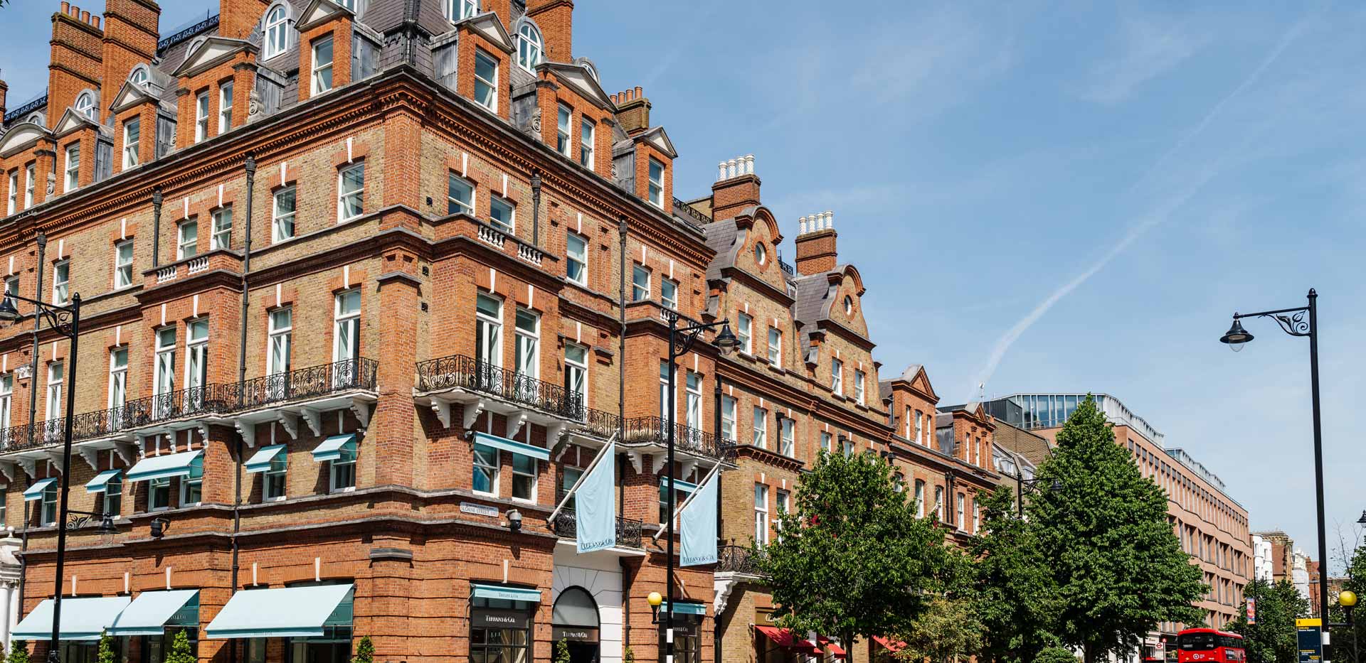 Shop parade exterior façade