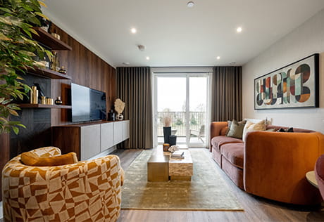 An interior Living Area image at Kidbrooke Village