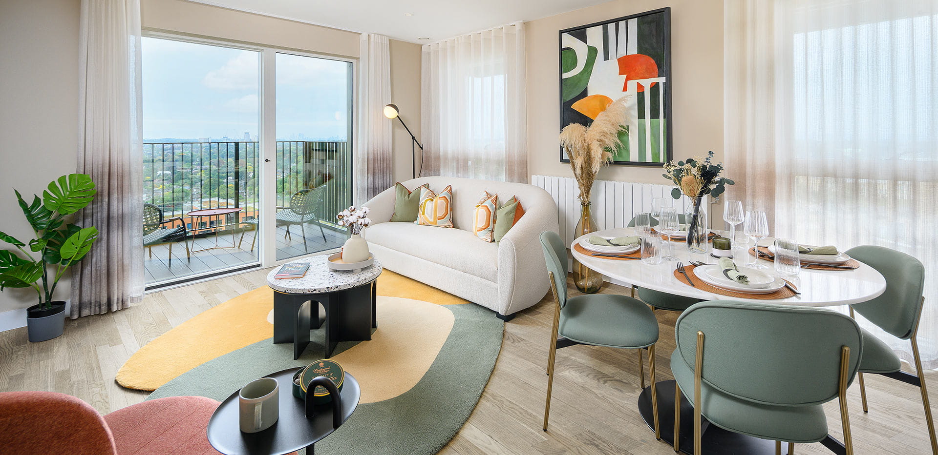 Berkeley, Kidbrooke Village, The Blackheath Collection Apartments, Interior, Living and Dining