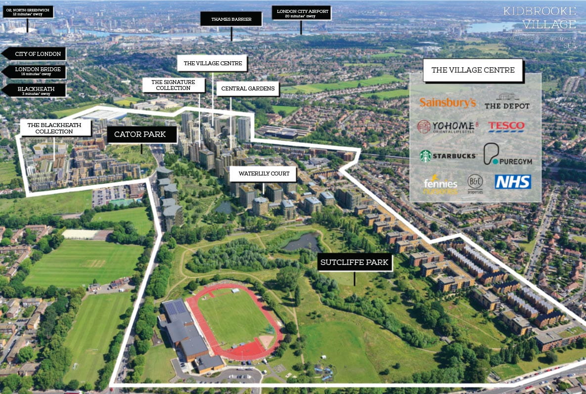 Kidbrooke Village - Site Plan