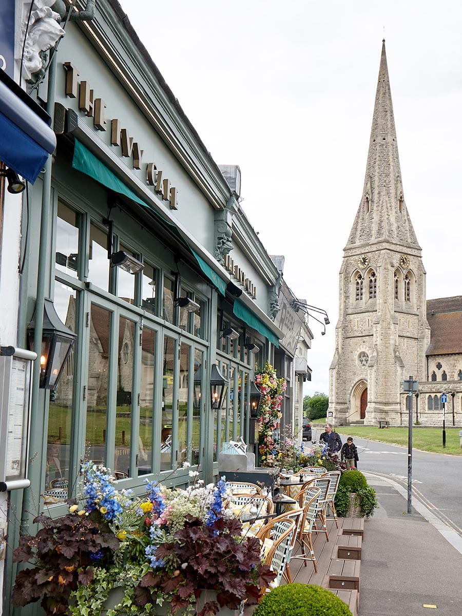 Blackheath Village cafe seating