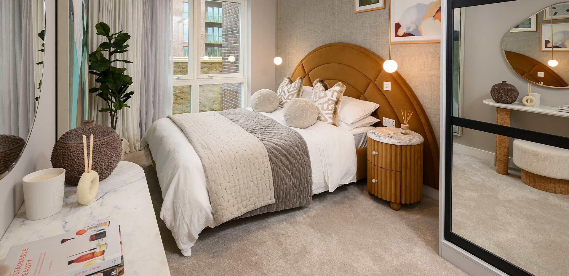 Waterlily Court, Interiors, Bedroom