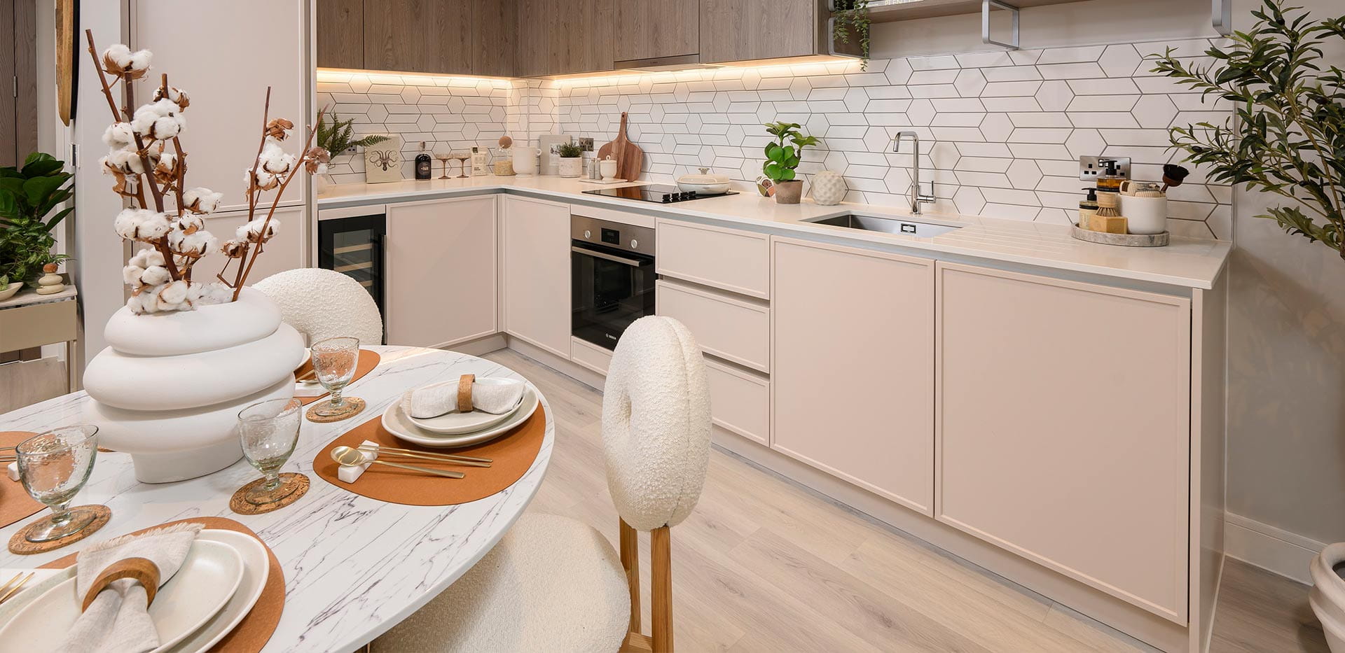 An image of a Kitchen / Dining at Waterlily Court, Kidbrooke Village