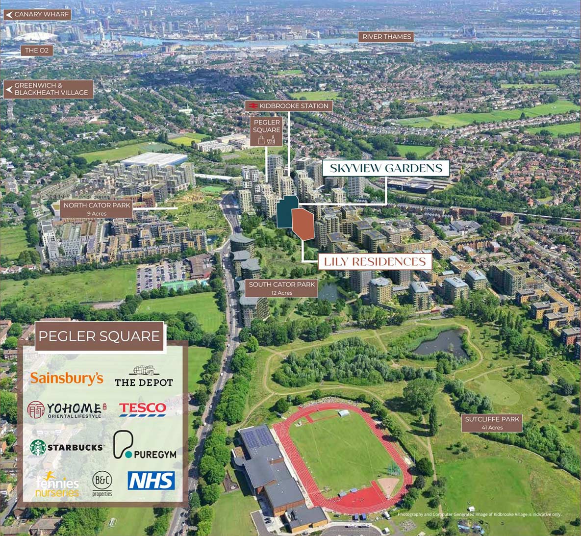 Kidbrooke Village - Site Plan