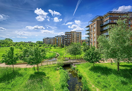 An exterior image of Kidbrooke Village