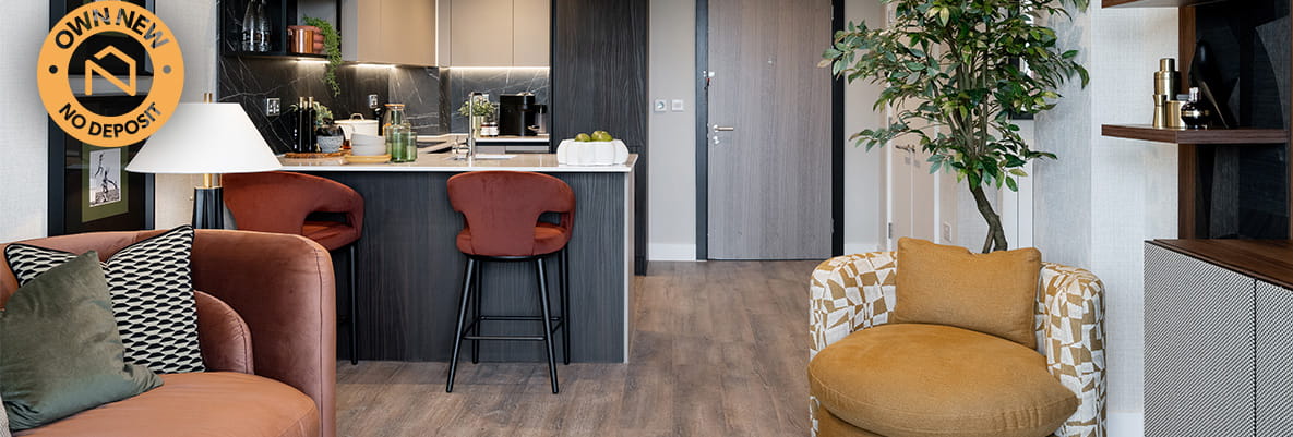 Kidbrooke Village, apartment, spacious kitchen and living space
