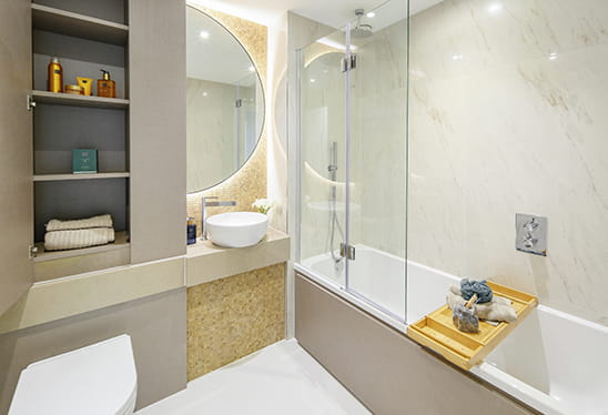 Berkeley, Kidbrooke Village, Specification, Blackheath Collection Apartments, Bathroom