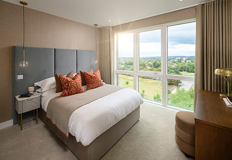 An image of a bedroom within a Signature Collection showhome