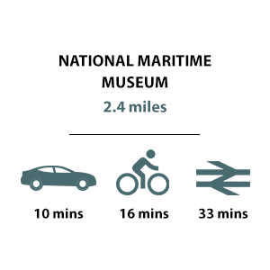 Kidbrooke Village, Travel Timeline, Maritime Museum