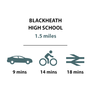 Kidbrooke Village, Travel Timeline, Blackheath High School