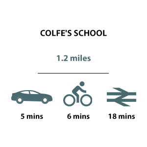Kidbrooke Village, Travel Timeline, Colfes School