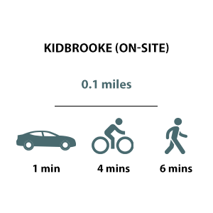 Kidbrooke Village, Travel Timeline, Kidbrooke