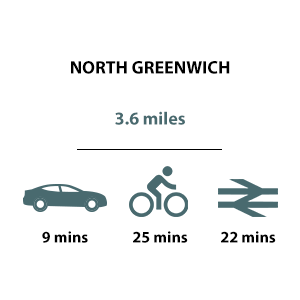 Kidbrooke Village, Travel Timeline, North Greenwich
