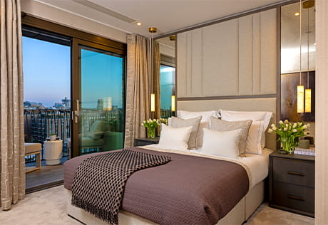 King's Road Park showhome bedroom