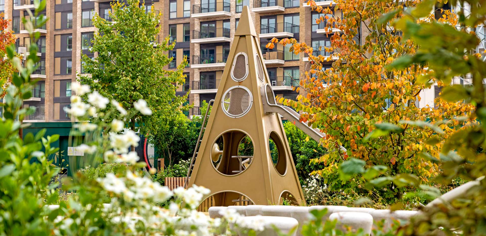 King's Road Park exterior development photo