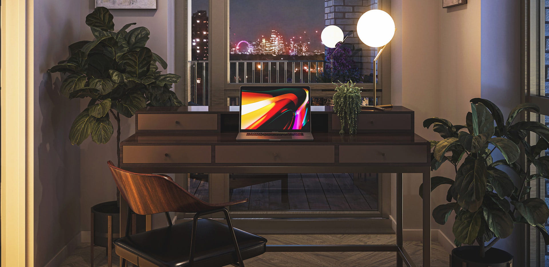 An image of the Study area at Kings Road Park