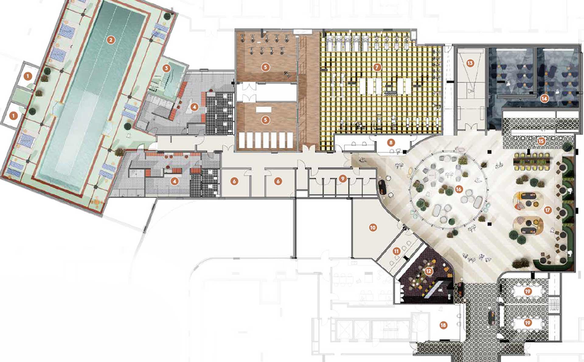 King's Road Park - Facilities Map
