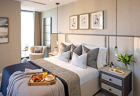 An interior Bedroom image at The Charlton Showhome