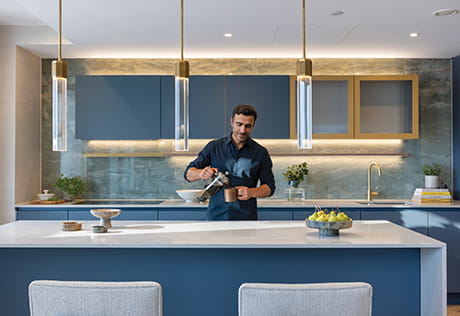 An interior Kitchen Area image at The Charlton Showhome