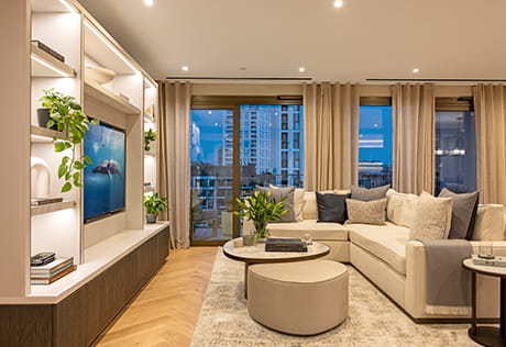An interior Living Area image at The Charlton Showhome