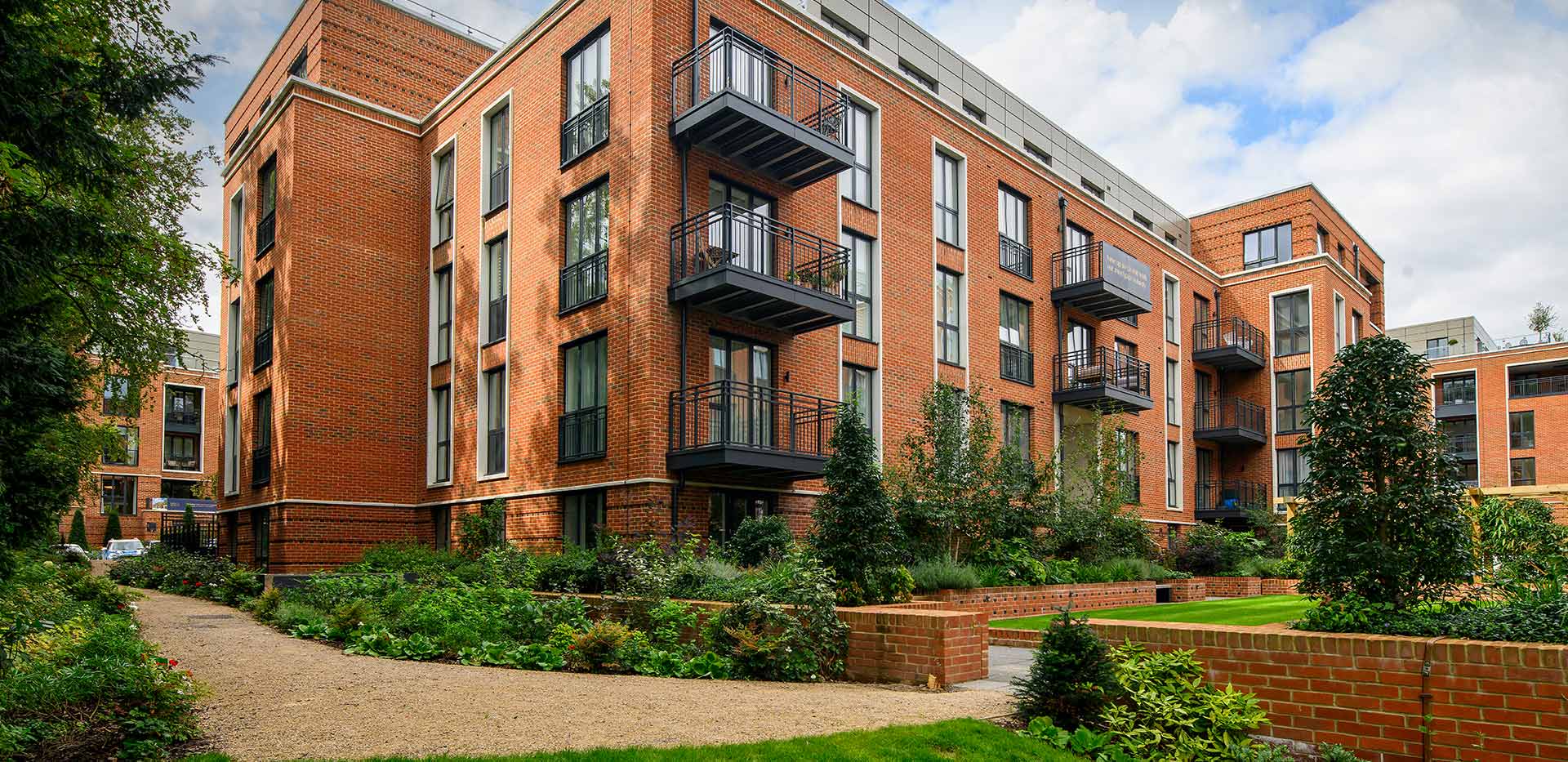 Exterior photo of Knights Quarter apartments