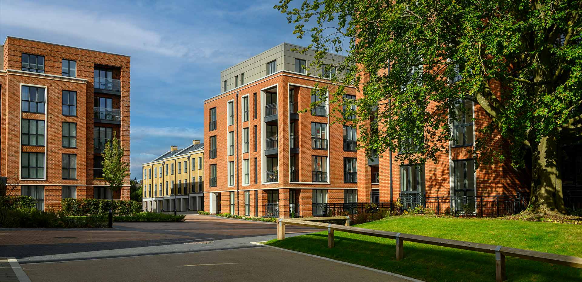 Exterior photo of Knights Quarter apartments