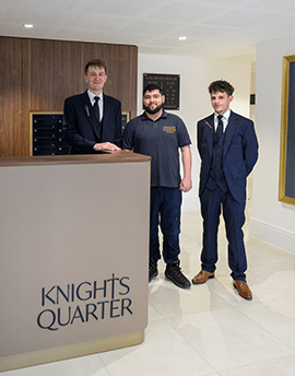Knights Quarter, Fantastic Facilities, Concierge