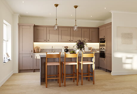 Leighwood Fields home kitchen and dining space