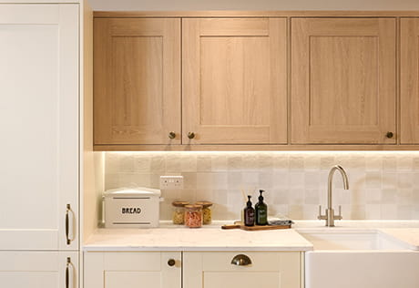 Leighwood Fields, The Bramley Showhome, kitchen details