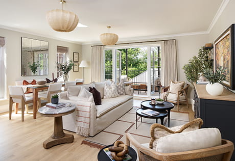 Leighwood Fields, Leighwood Manor home, large and open living space
