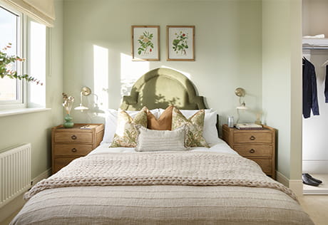 An interior Bedroom image at Leighwood Fields