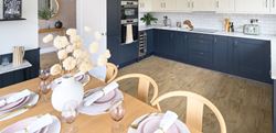 Leighwood Fields open kitchen and dining area