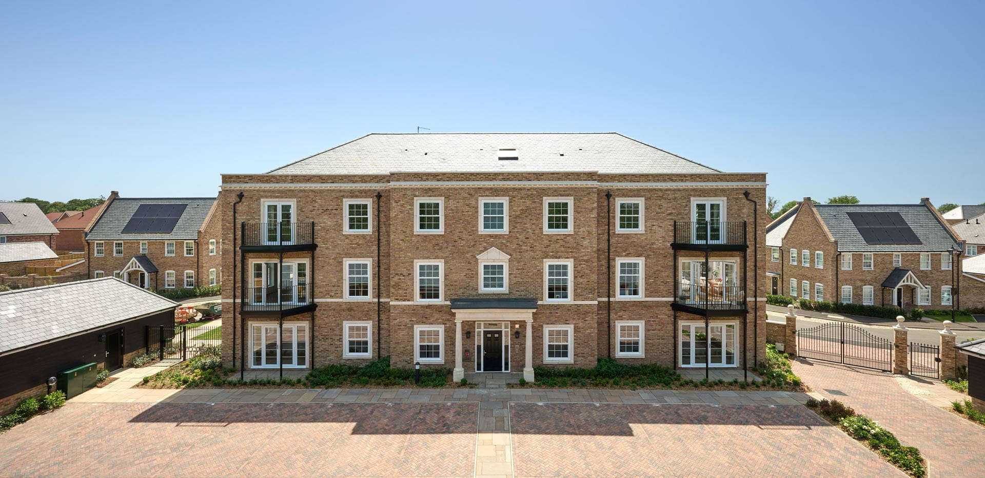 Exterior development façade.