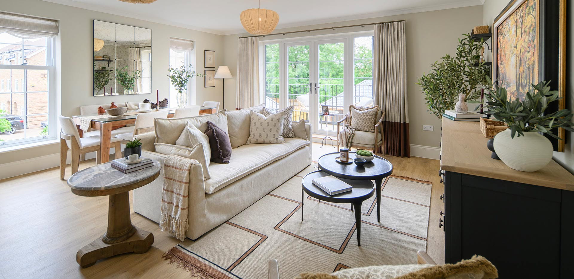 Leighwood Fields, Manor House home, open and spacious living area