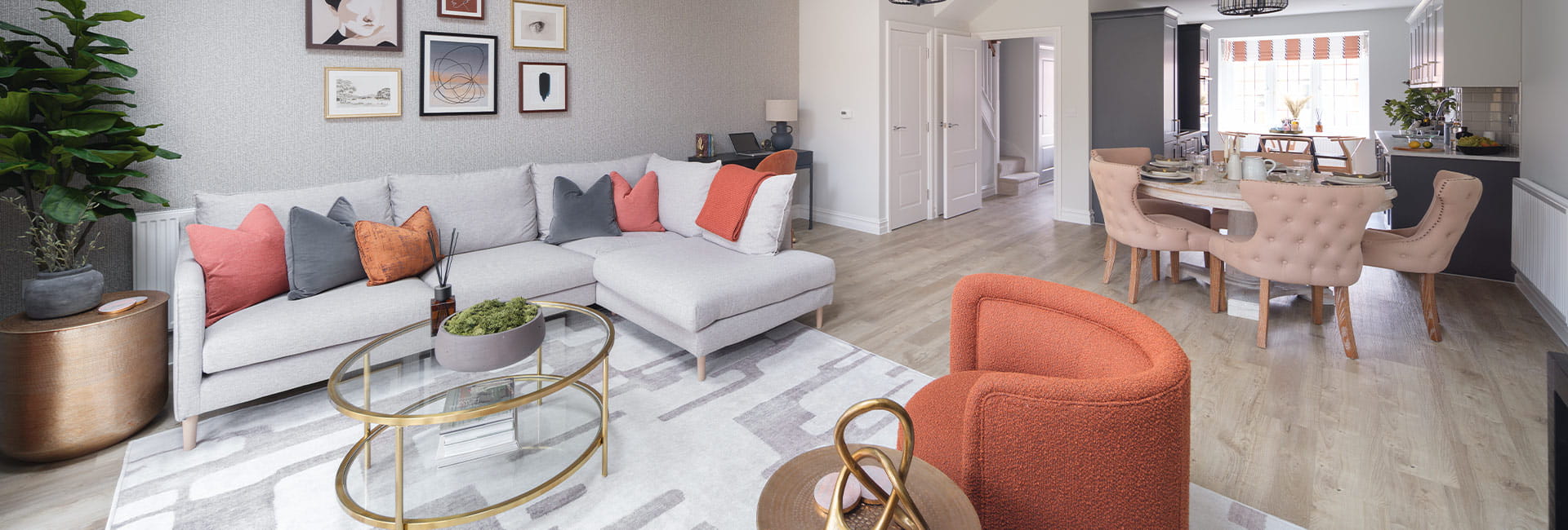Interior image of a living room