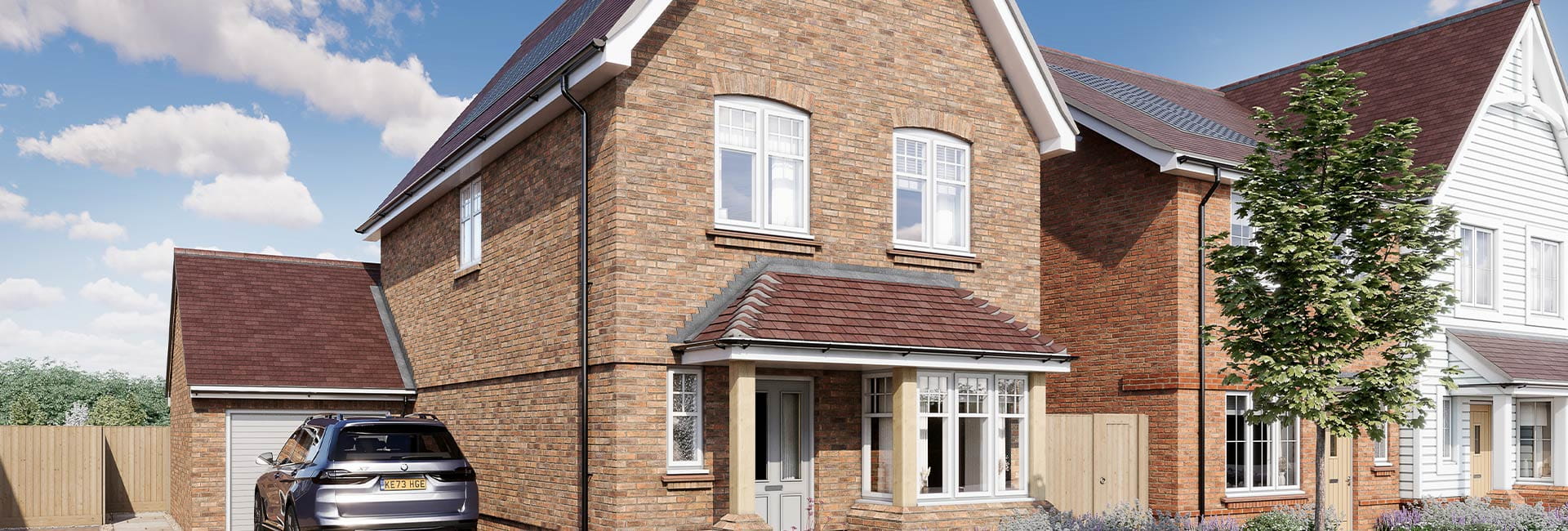 Exterior image of a property at Leighwood Fields