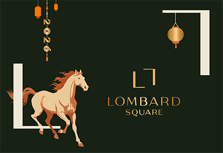 A illustration for the Lunar New Year for Lombard Square