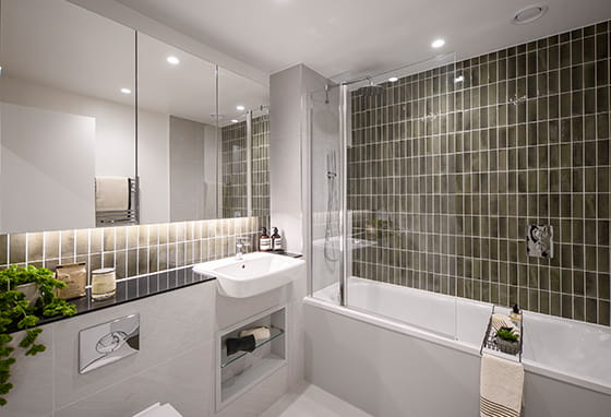 An interior Bathroom image at Lombard Square