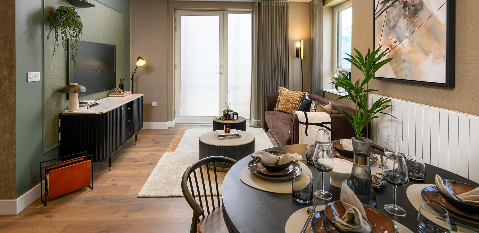 An interior Living / Dining image at Lombard Square