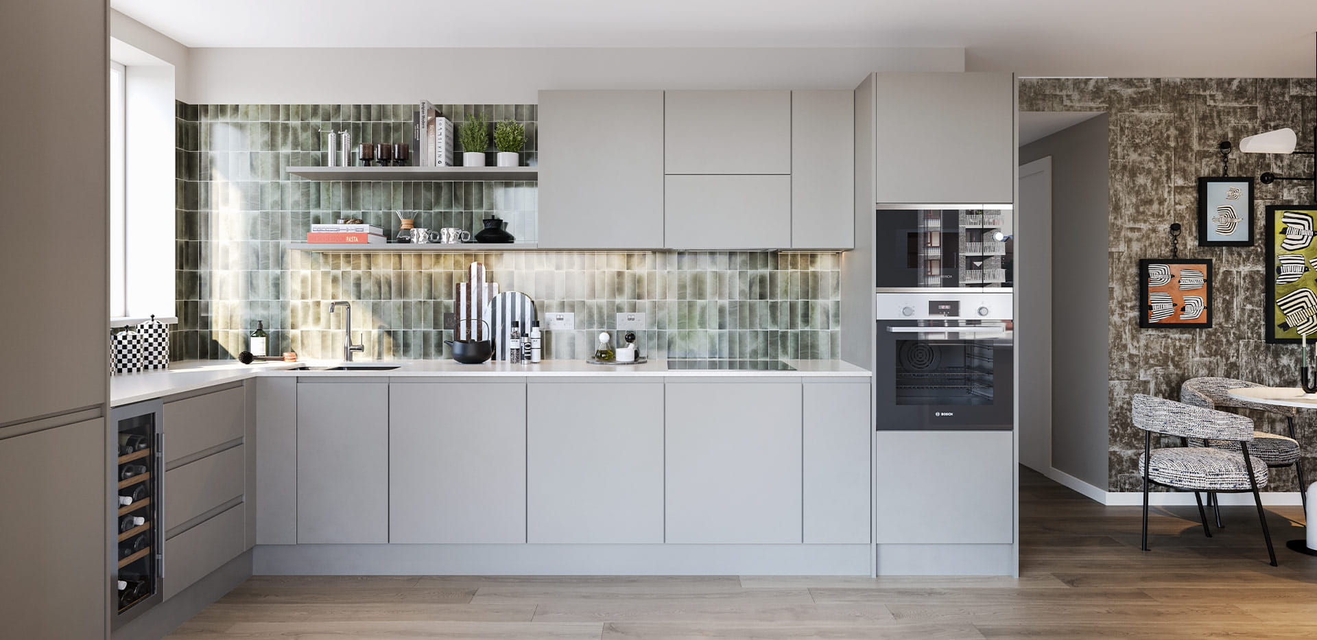 Lombard Square, Fero House, Interior, Kitchen