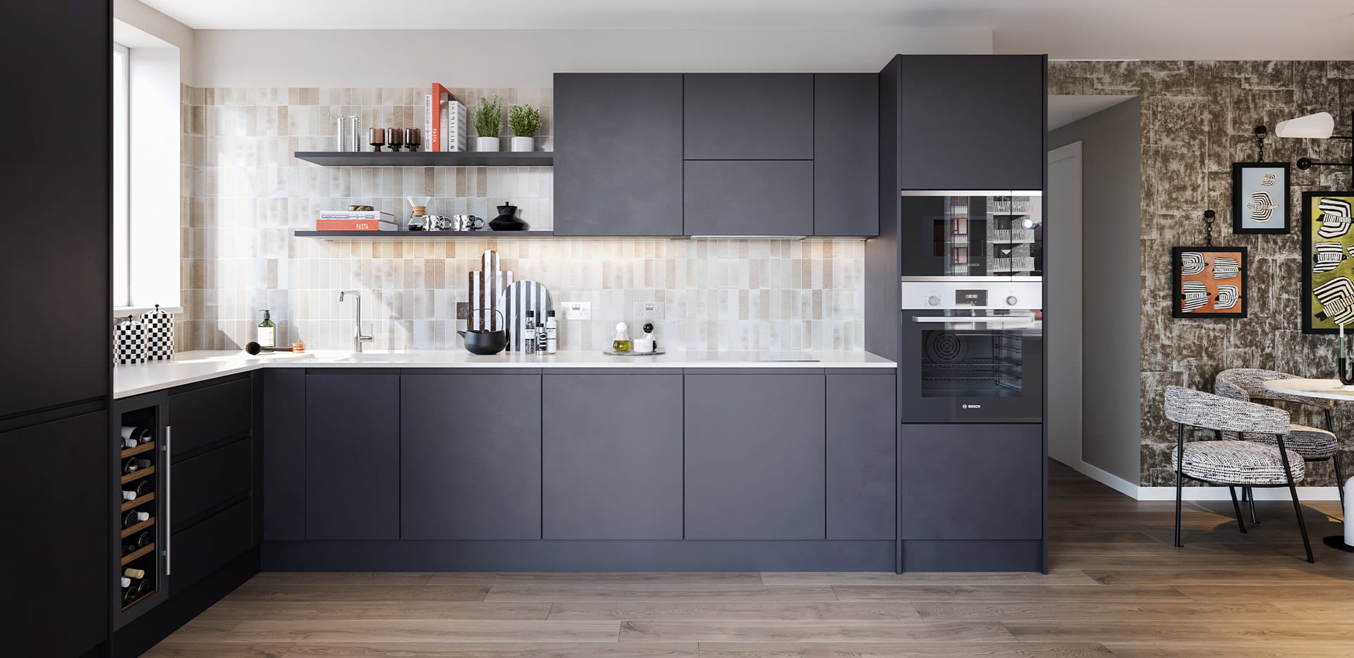 Lombard Square, Fero House, Interior, Kitchen