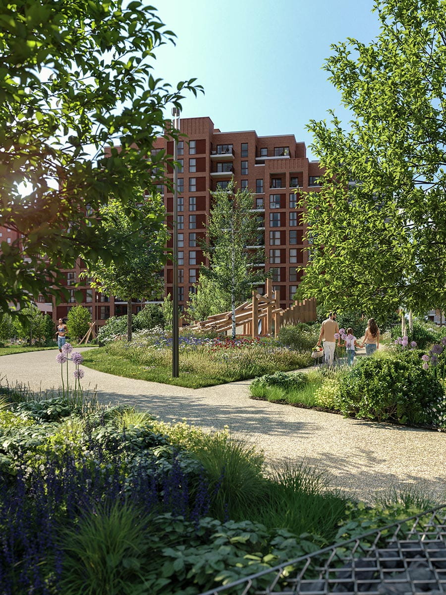 Lombard Square New Homes in London Plumstead Berkeley Group