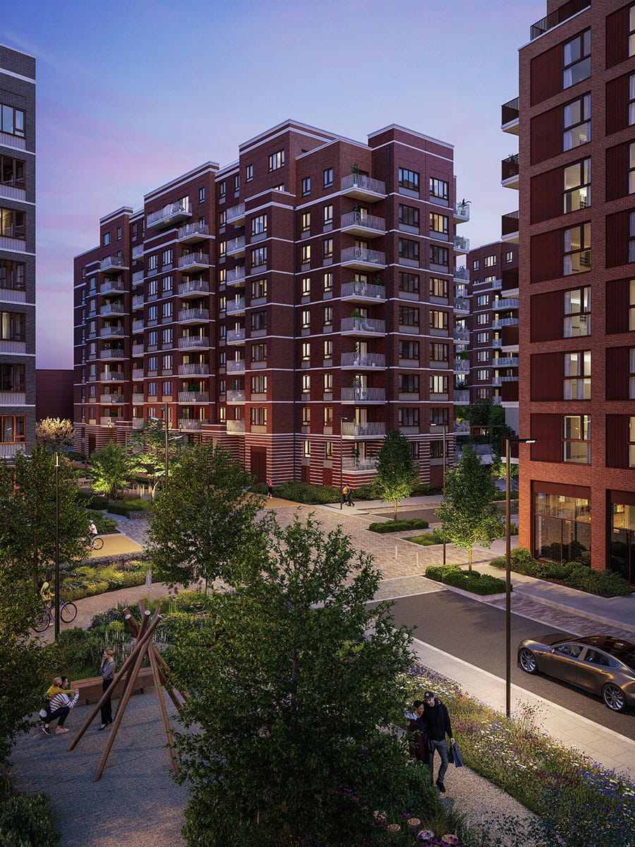 Lombard Square New Homes in London Plumstead Berkeley Group