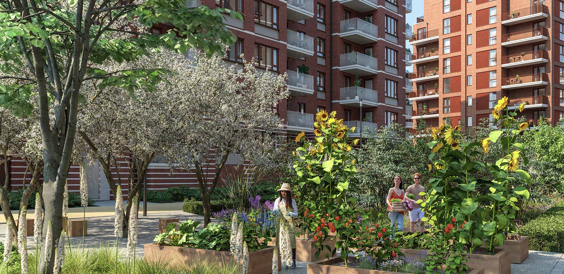 Lombard Square New Homes in London Plumstead Berkeley Group