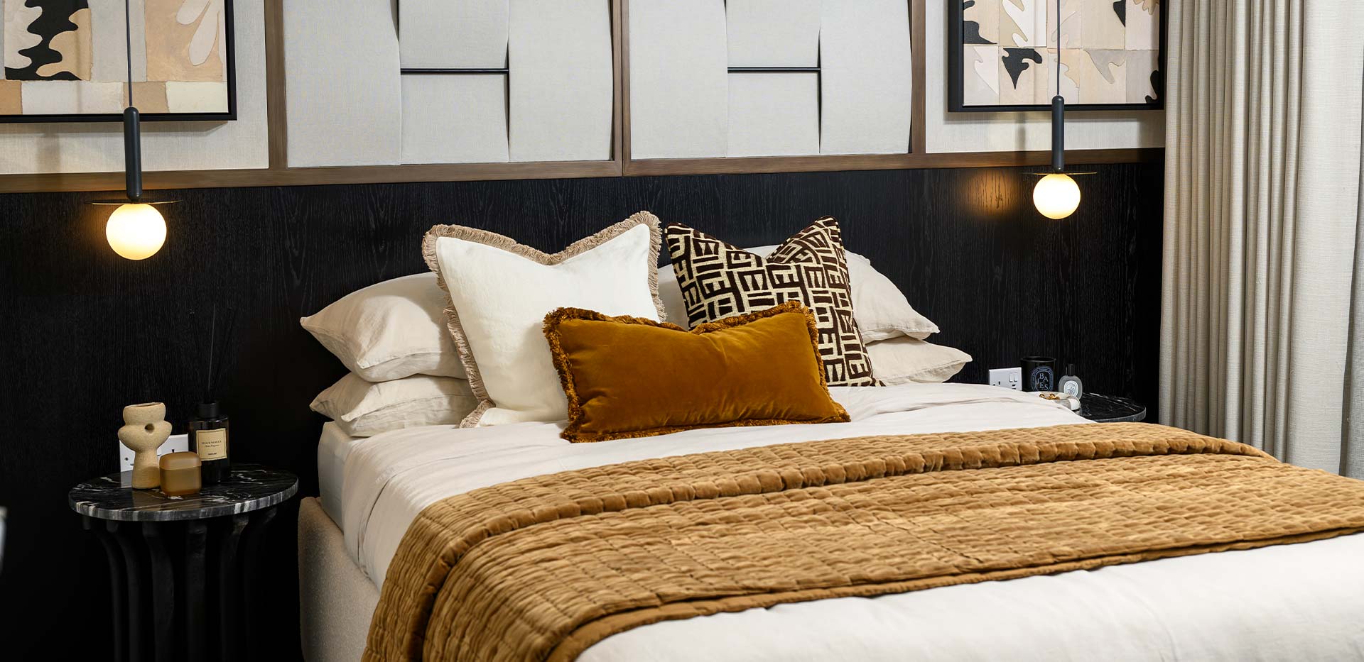 An internal CGI of a Bedroom at Rosa House