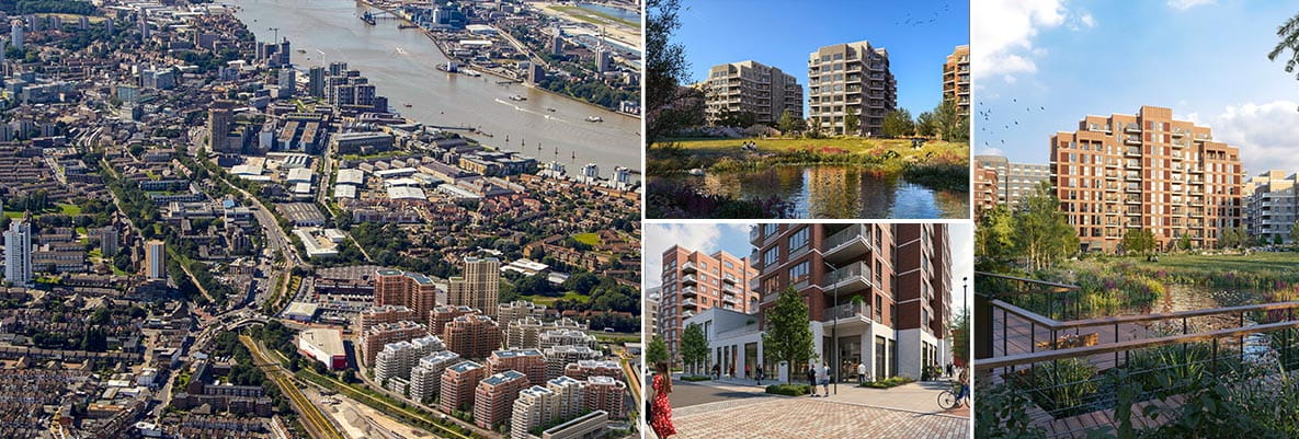 Lombard Square development exterior image montage